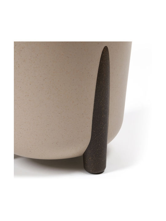 Lamela Frida Pot Plastic Grey 26x26cm.