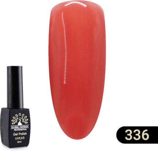 Global Fashion Elite Semi-Permanent Nail Polish 336 8ml 1pcs