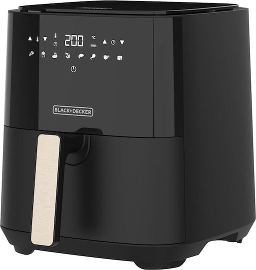 Black & Decker Air Fryer 5lt Μαύρο BXAF5000E