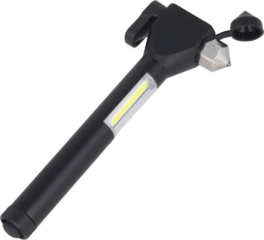 Forever Forever Car Emergency Hammer with Seatbelt Cutter Black