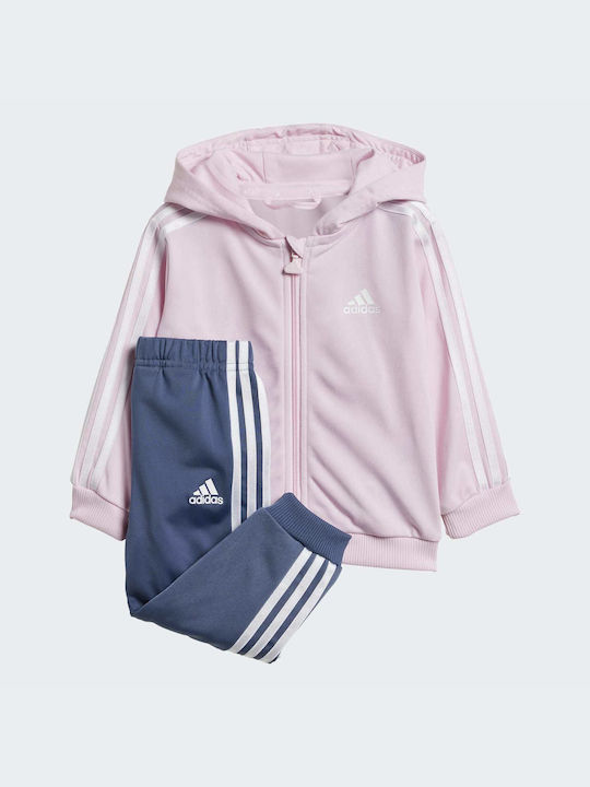 Adidas Детско Комплект за спортно облекло Cloud Pink 2бр Icons