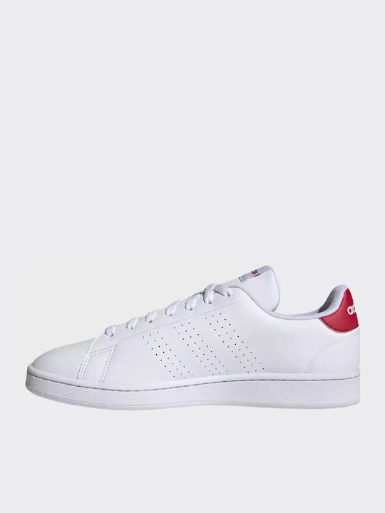 Advantage Adidași Pentru Bărbați Albi / Roșii