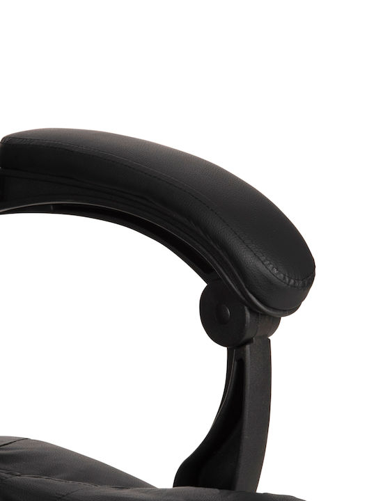 HomeMarkt Stuhl Büro Friseurwaschbecken mit Neigung Seema HM1191.01 Black