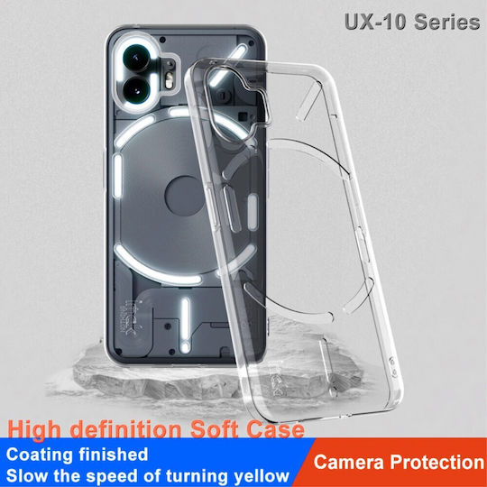 Imak Ux-10 Series Airbag Soft Back Cover Σιλικόνης Διάφανο (Nothing Phone 2)