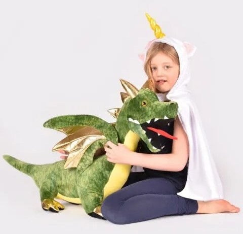 Den Goda Fen Plüsch Drache 70 cm