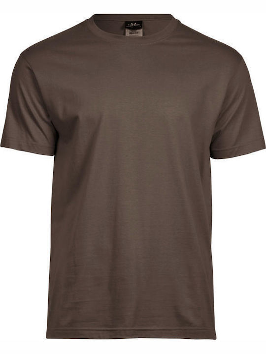 Tee Jays 8000 Men's Short Sleeve Promotional T-Shirt Chocolate