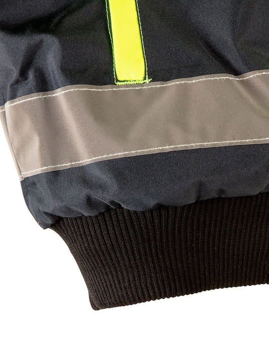 Neo Tools Work Jackets Reflective for Winter Yellow