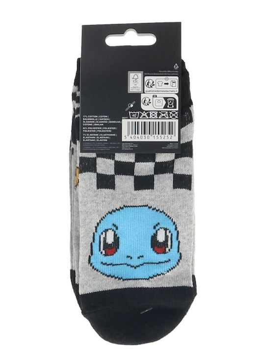 Παιδικά Σοσόνια Pokémon Γκρί 3 Ζευγάρια