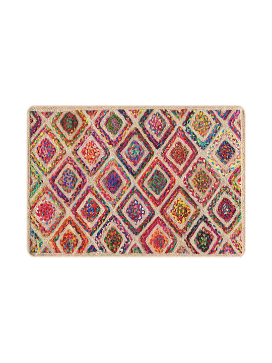 vidaXL Covor Rectangular Multicolor