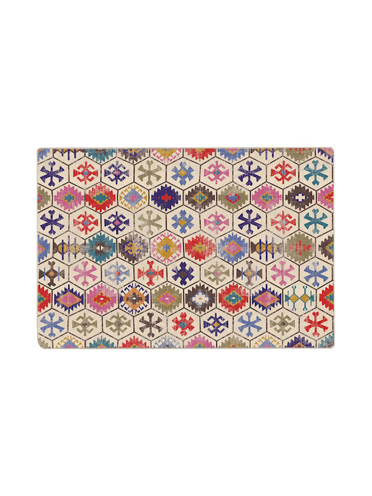 vidaXL Rug Rectangular Colorful