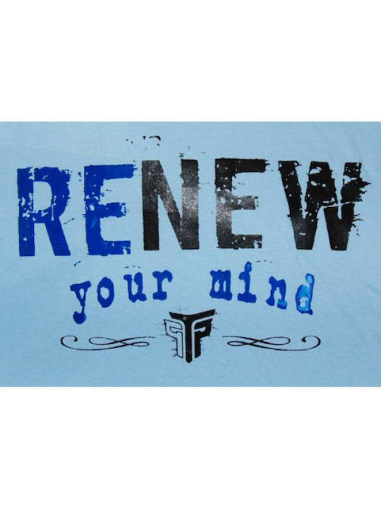 Takeposition Renew Your Mind Γυναικείο Φούτερ Γκρι