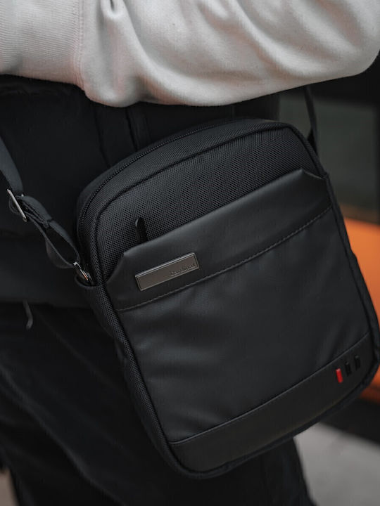 Geantă pentru bărbați De umăr / tip crossbody Neagră