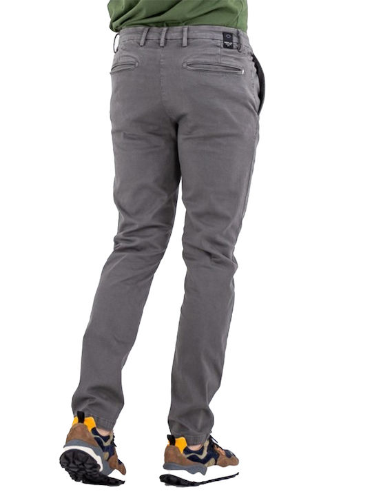 Replay Men's Trousers Chino in Regular Fit Gray