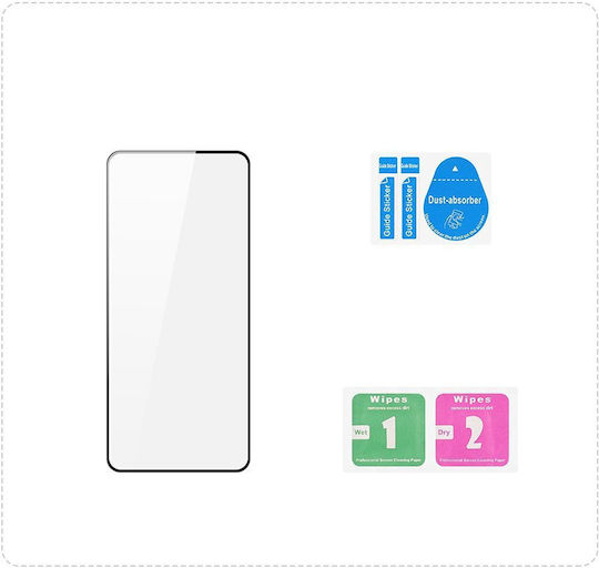 Dux Ducis 10d Full Face Tempered Glass Μαύρο (Redmi Note 9T)