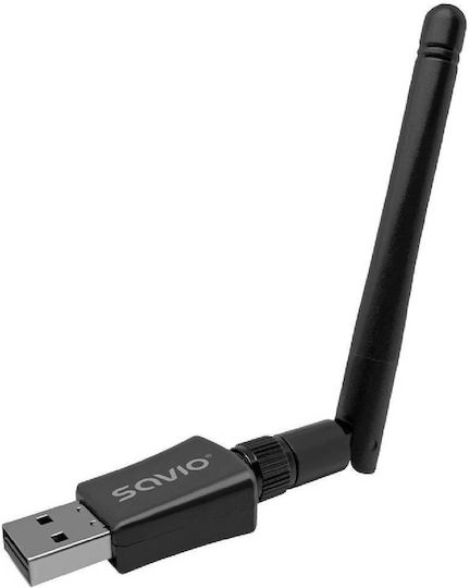 Savio Αντάπτορας Δικτύου USB με Ασύρματη Σύνδεση Wi-Fi 433Mbps
