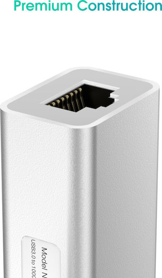EDUP EP-9802 USB-C Network Adapter with Wired Gigabit Ethernet Connection