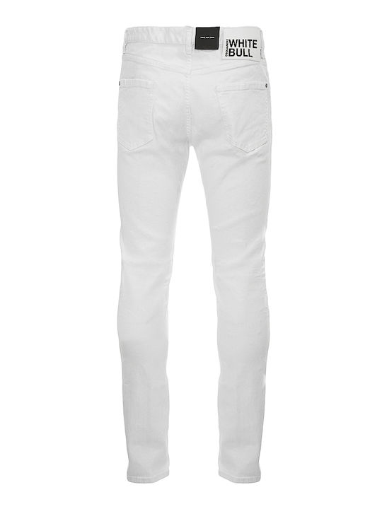 Dsquared2 Pantaloni de Bărbați din Jean White