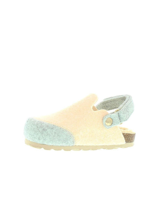 Dida And Gigo Kids Slippers Beige