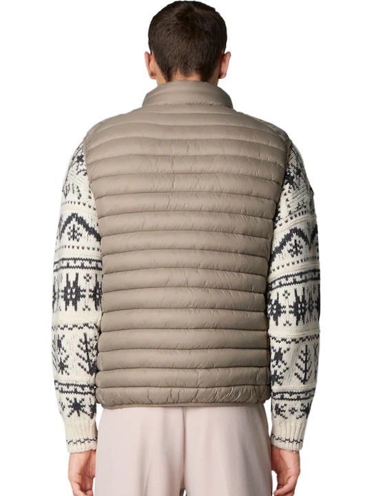 Sleeveless Winter Jacket Gray