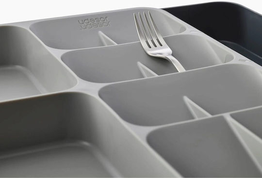 Joseph Joseph Tăvi Pentru Tacâmuri De Sertar Rabătabilă Din Plastic 39.5x31.5x5.5cm Gri