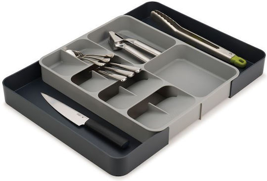 Joseph Joseph Tăvi Pentru Tacâmuri De Sertar Rabătabilă Din Plastic 39.5x31.5x5.5cm Gri