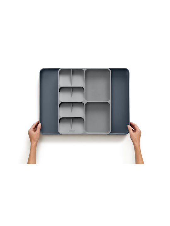 Joseph Joseph Tăvi Pentru Tacâmuri De Sertar Rabătabilă Din Plastic 39.5x31.5x5.5cm Gri