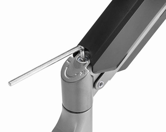 Gembird Επιτοίχια Βάση για 2 Οθόνες έως 32" (MA-WA2-02)
