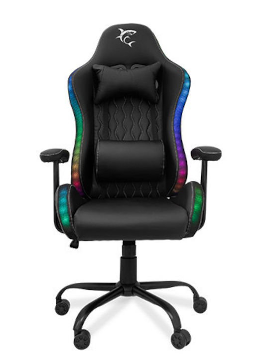White Shark 107-01-000505 Gaming Stuhl mit RGB Beleuchtung Weiß