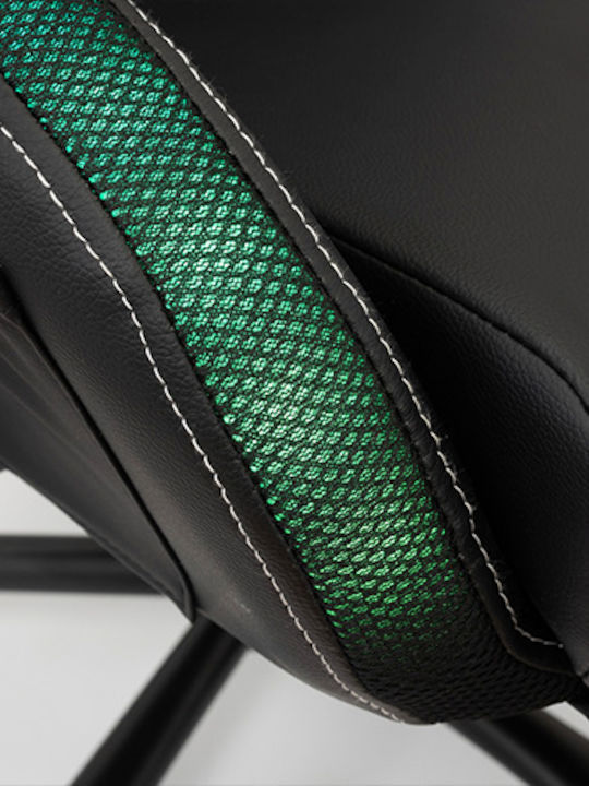 White Shark 107-01-000505 Gaming Stuhl mit RGB Beleuchtung Weiß