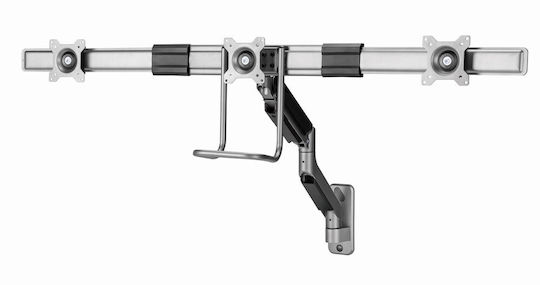 Gembird Wall Mounted Stand for 2 Monitors up to 27" (MA-WA3-01)