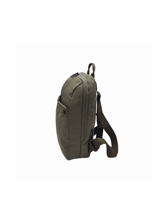 Discovery Men's Fabric Backpack Waterproof Khaki