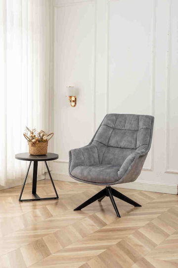 Volt Sessel Drehbar Gray 80x98x98cm