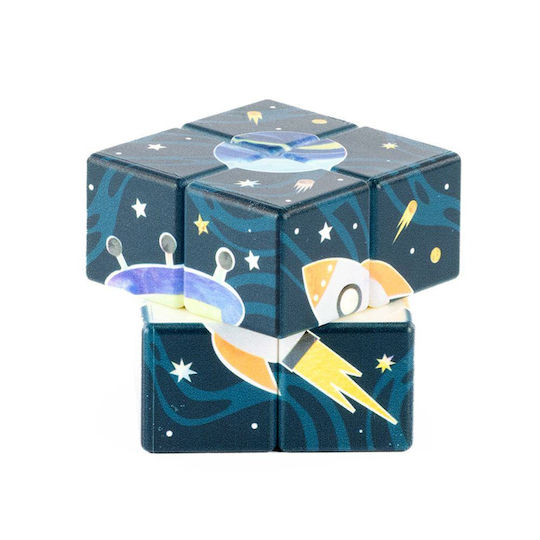 Keycraft Μαγικός Κύβος Space Κύβος Ταχύτητας 2x2 για 3 Ετών
