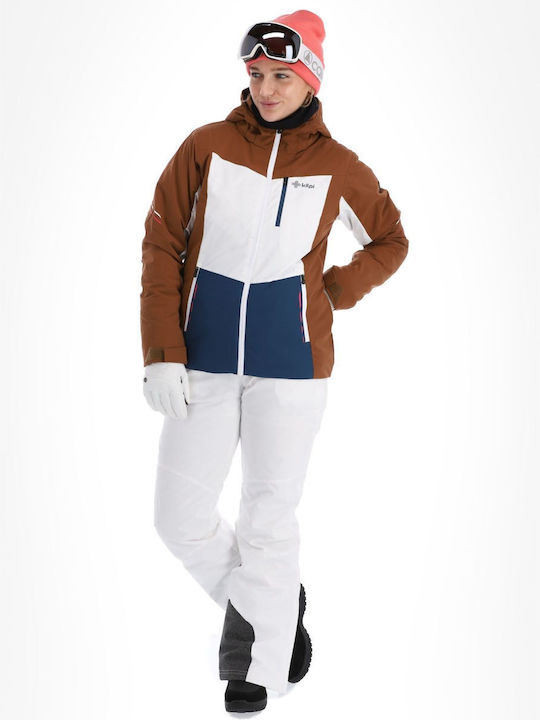 Kilpi UL0108KI-BRN Γυναικείο Μπουφάν για Σκι & Snowboard Καφέ Kilpi UL0108KI-BRN Γυναικείο Μπουφάν για Σκι & Snowboard Καφέ