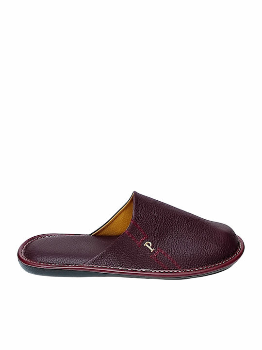 Prive Men's Slipper Burgundy