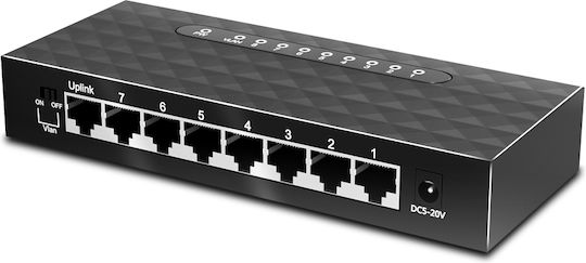 EDUP EP-SG7810 Unverwaltet L2 Switch mit 8 Ports Ethernet