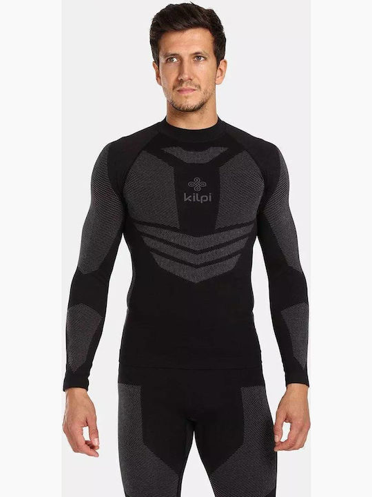 Kilpi Nathan Herren Thermo Langarmshirt Schwarz