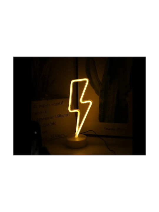 Starrydrip Decorative Lamp Neon Battery Yellow