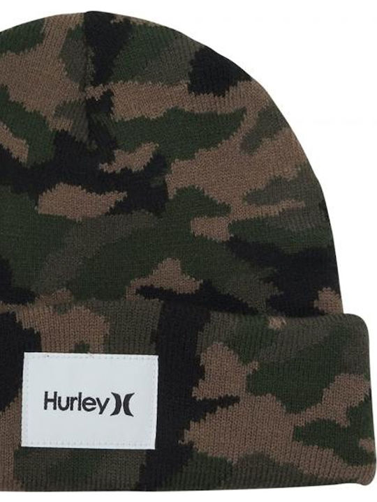 Beanie Ανδρικός Σκούφος Πλεκτός σε Χακί χρώμα