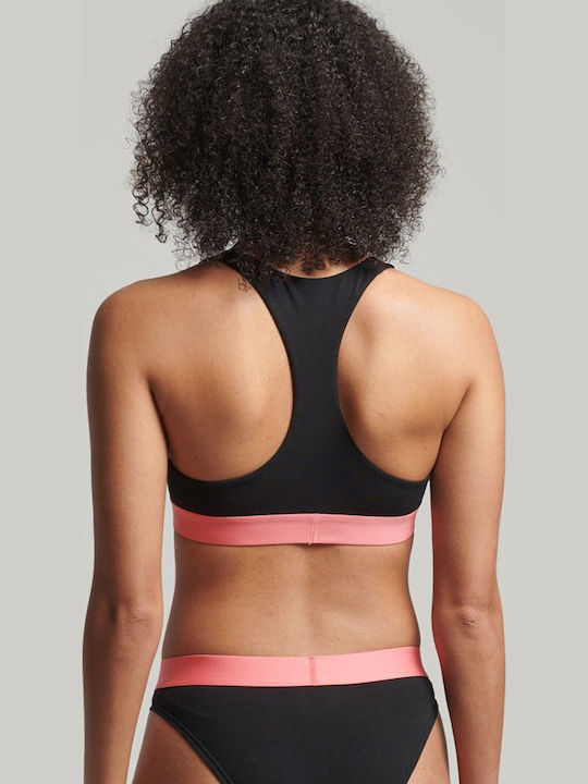 Women's Sports Bra without Padding Black