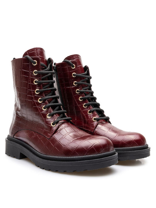 Labrini Women's Ankle Boots Burgundy