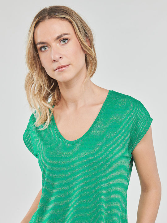 Women's Summer Sleeveless Striped Blouse