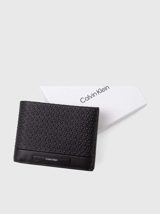 Leather Men's Wallet Classic with RFID Black
