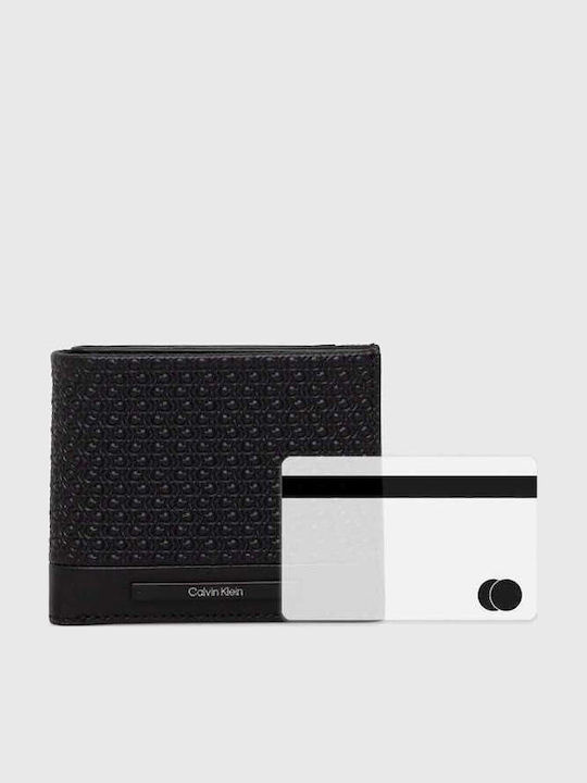 Leather Men's Wallet Classic with RFID Black