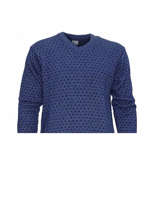 STP Clothing Men's Long Sleeve Sweater BLUE