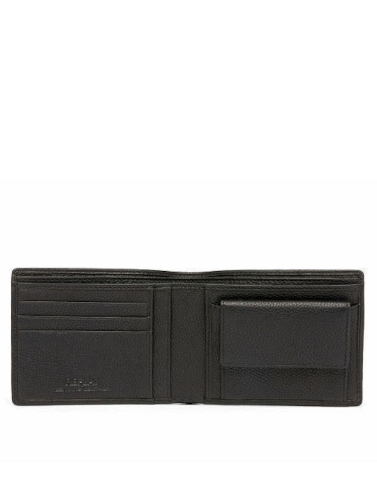 Leather Men's Wallet Classic Black
