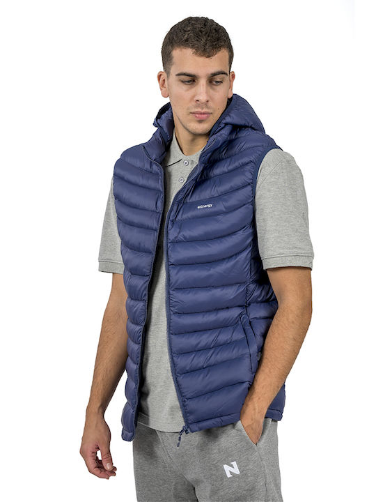 Energy Men's Sleeveless Jacket Navy