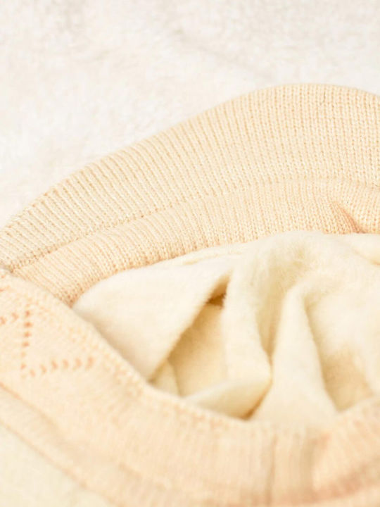 Potre Knitted Women's Hat Ecru
