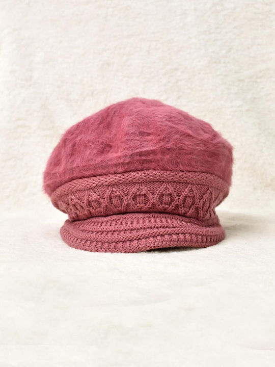 Potre Frauen Gestrickt Hut Rosa