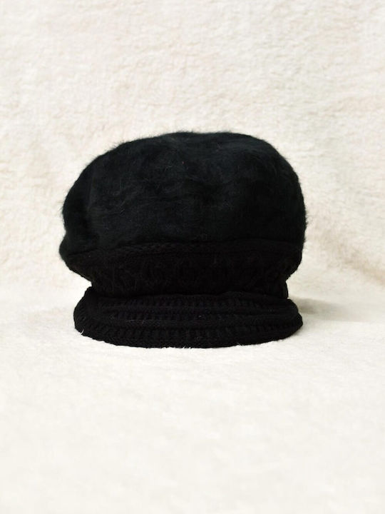 Potre Frauen Gestrickt Hut Schwarz